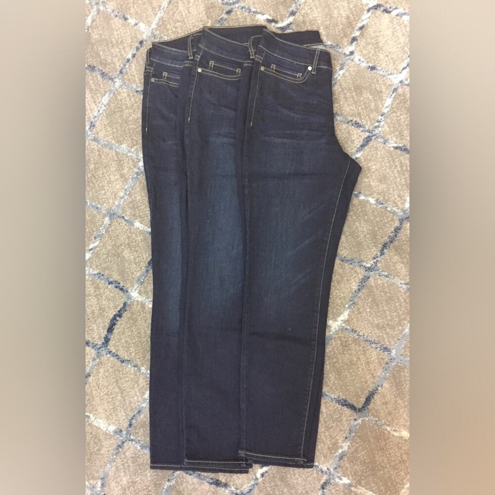 Motto girlfriend jeans in midnight wash-Size 8